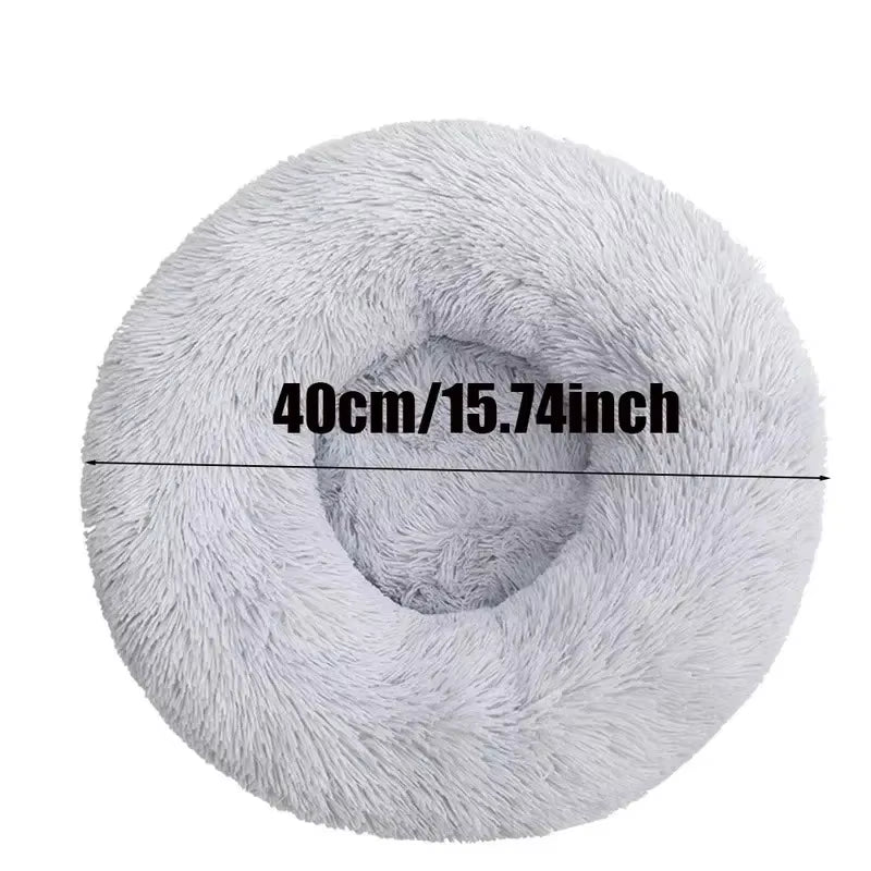 40Cmcat Bed Warm Sleep Cat Nest Soft Plush Family Pets Dog Bed Basket Pad Cat Bed Cat Mat Animals Sleeping
