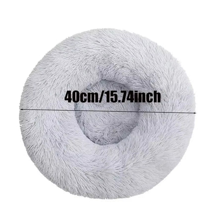 40Cmcat Bed Warm Sleep Cat Nest Soft Plush Family Pets Dog Bed Basket Pad Cat Bed Cat Mat Animals Sleeping